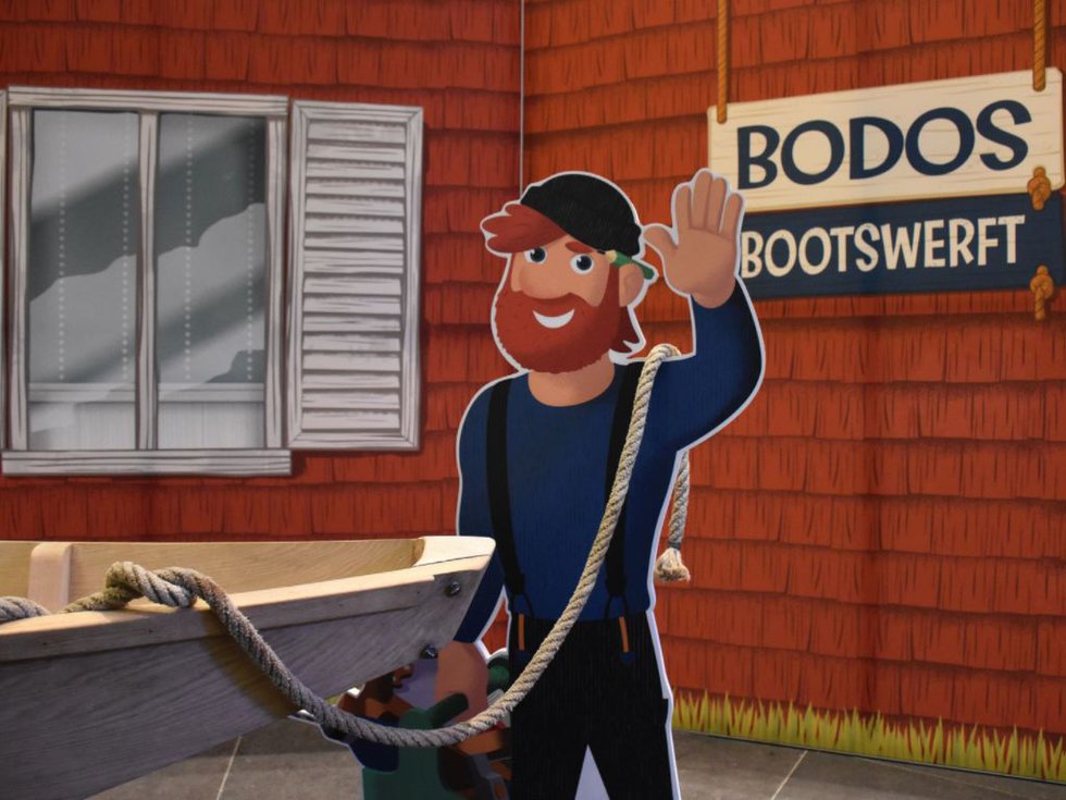 Bodo, der Bootsbauer