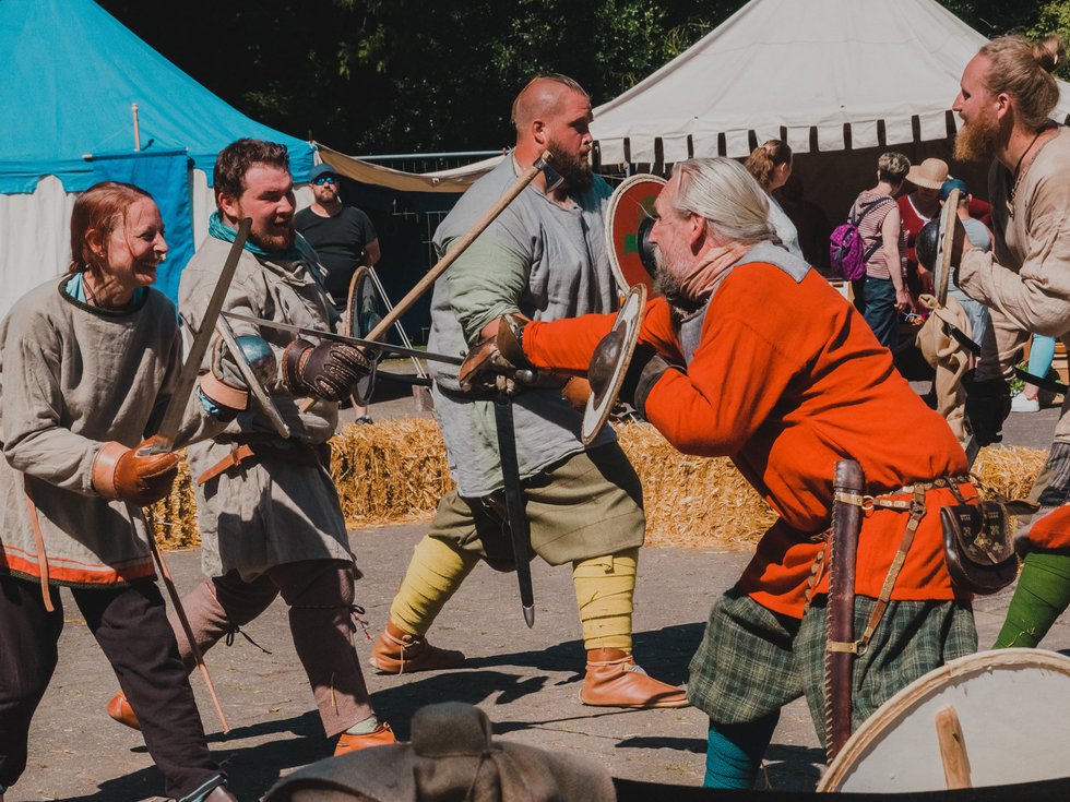 Mittelalterfest im Tierpark + Fossilium Bochum