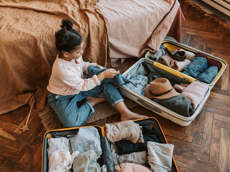 Reisen, Kofferpacken
