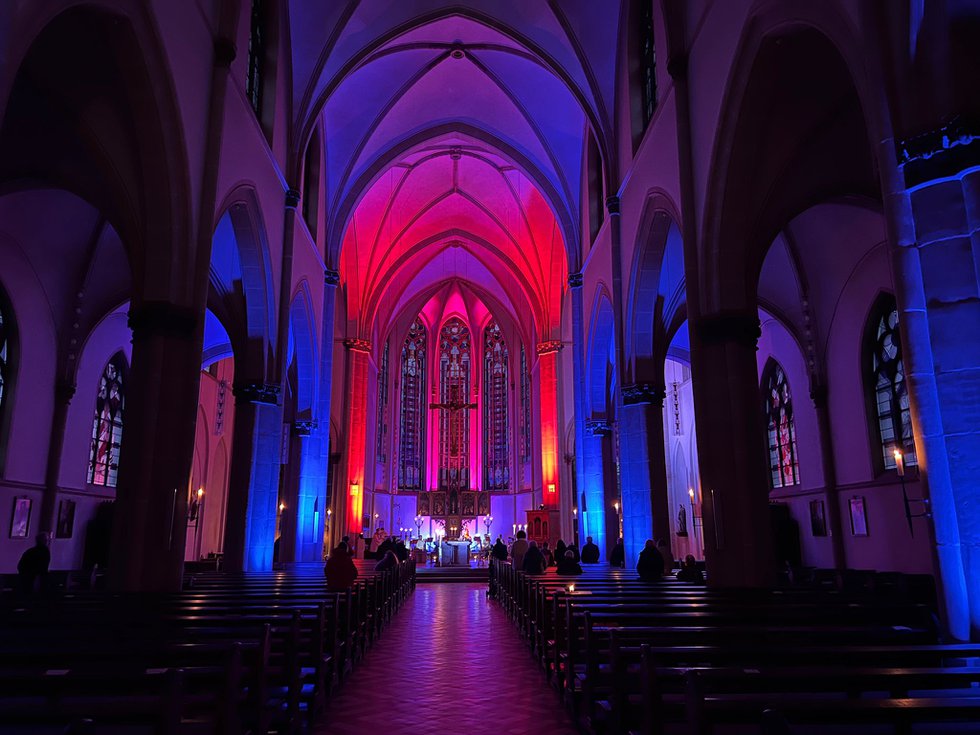 Lichtkonzert - St. Marien