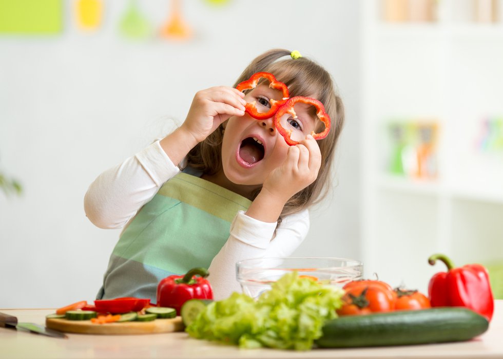 Kindern gesunde Ernährung beibringen
