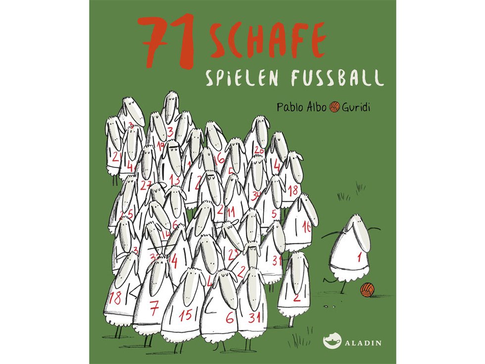 COVER 71 Schafe spielen Fußball 4x3