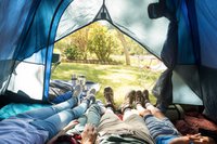 Zelten, Camping, Familienurlaub