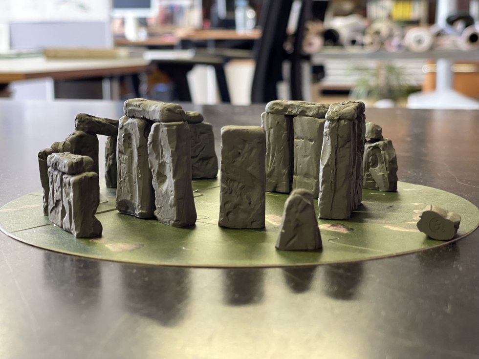 Mini-Stonehenge